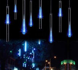 Multicolor 30CM Meteor Shower Rain Tubes Strings AC100240V LED Christmas Lights Wedding Party Garden Xmas String Light Outdoor3061836