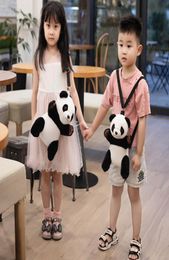 Cartoon Backpack Plush Toy Cute Giant Panda Doll Bag Kindergarten Baby Messenger ZWJV4942545