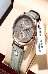 Super Top Quartz Watch for Men Casual Leather Band New Dign Waterproof Watch Luxury Luminous Waterproof Sport Wristwatch5842194