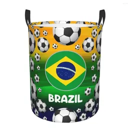 Laundry Bags Football Hamper Large Clothes Storage Basket Soccer Balls Sport Toys Bin Organiser For Kids