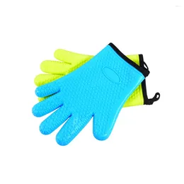 Tools 1Pc Thick Silicone Heat Resistant Glove Oven Pot Holder Baking Cooking Mitts BBQ