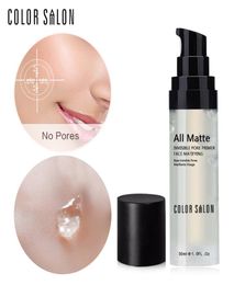 Colour Salon Base pore Primer Makeup Liquid Smooth Oilcontrol Brighten Nake Foundation easywear Facial makeup Cream 30ml gel9406609