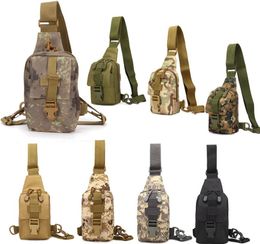 Outdoor Sports Hiking Sling Bag Shoulder Pack Camouflage Tactical Chest Pack NO111062181900