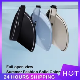 Wide Brim Hats Womens Sun Hat Outdoors Foldable Storage Beach Visor Uv Protection Mens And Sunhat