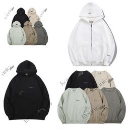 designer hoodie essentialsweatshirts mens hoodies designer woman hooded essentialshoodie hoodie zipped black print letter zip up topMens suit