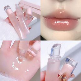 Lip Gloss Plumping Jelly Lasting Moisturising Transparent Oil Water Light Mirror Liquid Lipstick Women Lips Makeup Cosmetics