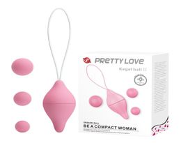 Pretty Love Kegel Ball Vaginal Trainer Smart Love Ball for Vaginal Tight Exercise Sexy Toy Sex Products for women Y18930021387978