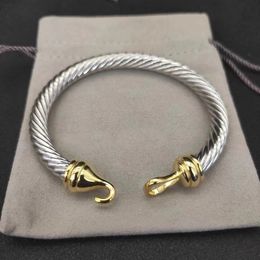 Designer 925 Silver Retro DY Bracelet - 7Mm Classic Multiple Style Bangles For Men & Women, Fashion Jewelry Gift By Eliteyurma 995