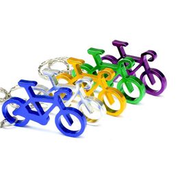 Openers Keychain Bottle Opener Bicycle Bike Portable Beer Metal For Wedding Party Favour Random Colours Lx5102 Drop Delivery Home Garden Dhez2