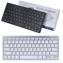 Ultra Slim Bluetooth Keyboard Mute Tablets and Smartphones For Tablet Wireless Keyboard Style Is Android Windows PC2644023