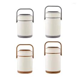 Dinnerware Insulated Box Travel Jar Portable Container Wide Mouth Leak-Proof Soup Thermo For And Cold