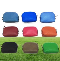 Whole Fashion Coin Purse Mini Wallet Soft TOGO Real Cowskin Genuine Leather Women Pouch Female Short Pocket Money Bag6861322