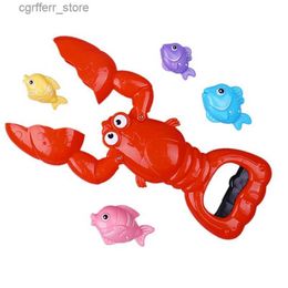 Baby Bath Toys Colorful Cute Toy Claw Catcher Baby Bath Toy Fish Children Play Water Game Shower Toy Set L48