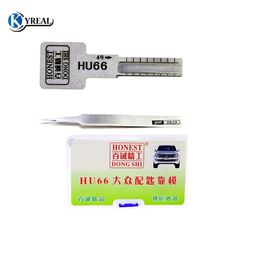 Honest Lock Smith Tools HU66 for VW Key Moulds for Moulding Lock Pick Tool Car Key Profile Modelling key duplicating locksmith tool5139923