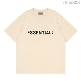 21ss Designer Tide t Shirts Chest Letter Laminated Print Short Sleeve High Street Loose Oversize Casual Tshirt 100 Pure Cotton Tops for Men and Women S5xl O 30X3