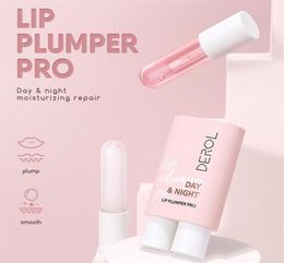 2 in 1 Day Night Use Volumising Collagen Lip Plumping Glosse Repair Lip Extreme Volume Essence Lips Enhancer219S8904630