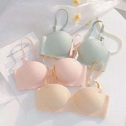 Bras Ice Bra One Cup Thick Comfortable Without Steel Ring Lingerie