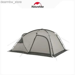 Tents and Shelters Naturehike 2023 New Outdoor Lightweight One Room One Hall Rainproof and Sunscreen Camping Tent Two Person Camping Tent L48