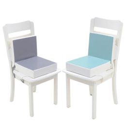 Garden 2 Pcs/Set Baby High Chair Booster Children Increased Seat Pad Waterproof PU Leather Dining Chair Cushion 69HE