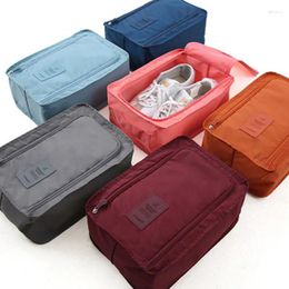 Drawstring Convenient Travel Storage Bag Nylon 6 Colours Portable Organiser Bags Shoe Sorting Pouch Multifunction