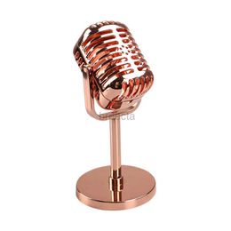 Microphones Simulation Classic Metal Vintage Live Vocal Dynamic Handheld Mic Microphone For Live Performance Karaoke Recording Studio Record 240408
