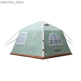 Tents and Shelters Outdoors Family Picnic Camping Inflatable Cabin Tent No Construction Required Rainproof and Windproof Campsite Tent L48