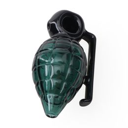 Uniquely designed smoking accessory grenade shaped glass bong for water-smoking glass pipe bongs.