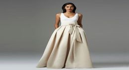 Noble Ivory Maxi Skirts A Link Pleated Chic Invisible Zipper Floor Length Skirts 2016 Custom Made Formal Party Long Skirts2642714