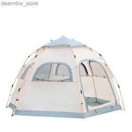 Tents and Shelters Fully Automatic Quick Opening Outdoor Tent Rainproof Windproof Sunscreen Camping in the Wilderness Portable Equipment L48