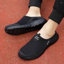 Walking Shoes 2024 Footwear Man Sneakers Mesh Breathable Men Casual Slip On Lightweight Tenis Para Zapatillas Hombre Masculino Size39-46