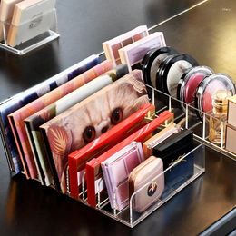 Storage Boxes Eyeshadow Palette Organiser Eyepowder Tray Cosmetics Rack Makeup Tools Compartment Holder Women