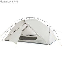 Tents and Shelters Outdoor Ultralight Two Person Tent Waterproof Snow Prevention Rainproof Portable Travel Cycling L48