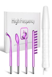 High Frequency Machine Argon Gas Violet Purple Light Acne Remover inflammation Massager Face Skin Care Beauty Spa Wand 2202169382968