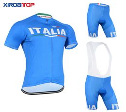 Low XIROATOP Italy Cycling Jersey Bib Shorts Mountain Bike Clothing MTB Bicycle Clothes Wear Cycling Sets Maillot Ropa C4177059