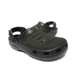 Men Clogs Sandals Casual Summer Shoes Slipper Leisure Flip Flops Cow Leather Light Beach Yukon Sport 240403