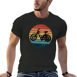 Men's Tank Tops Vintage Electric Bike E Retro T-Shirt Cute Short Men Clothes
