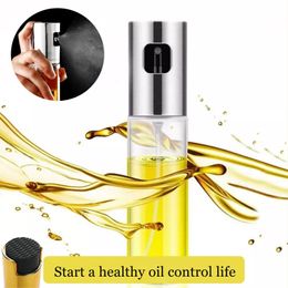 Push Type Spray Bottle Oil Sprayer Pump Pot Grass Grill Bbq Dispenser Cookware Tools 240402