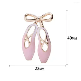 Brooches Women Brooch Elegant Ballet Shoe Fashion Dress Coat Accessory Set For Jewellery Accessories Hat Scarf Decor