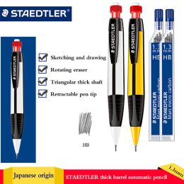 Pencils STAEDTLER Mechanical Pencil 771 Triangular Pencil Drawing Design Writing Painting 1.3mm Antislip Rubber Grip School Supplies