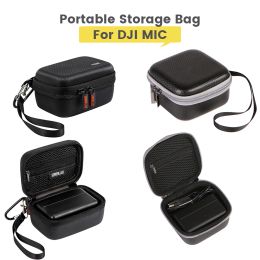 Accessories Carrying Case for DJI Mic Accessories Storage Bag Portable Outdoor Storage Case For DJI Microphone Protective Box with Hook