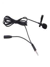35mm Jack Mini Wired Clipon Lapel Hands Headset Microphone Mic For Mobile Phone Universal2010932