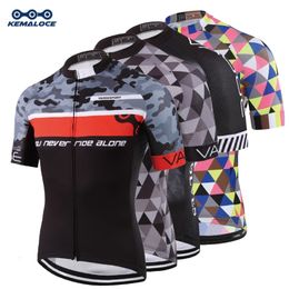 KEMALOCE Cycling Jersey Team Pro Tour Crane Race China Original Bicycle Shirts Wear Men Equipment Professional Bike Clothes 240321