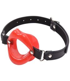 Sex Erotic Toys Slave BDSM Bondage Strap Lips O Ring Gag Fetish Silicone Open Mouth Bite Gags Blowjob Adult Sex Toys for Couples1946398