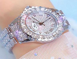 Wristwatches Relojes 2021 Womens Watches Luxury Designers Brand Sterling Silver Bling Diamonds Ladies Wrist Dress Quartz For Women5005531