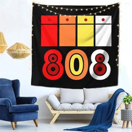 Tapestries TR-808 Synth Wall Decor Tapestry Indoor Living Room Customizable Gift Soft Fabric Multi Style