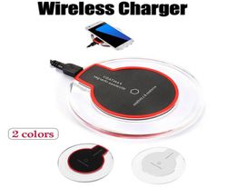 Qi Wireless Charger Phone Charger Pad Portable Fantasy crystal Universal LED Lighting Tablet K9 Charging For iphone XS MAX Samsung3727135