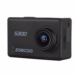 Cameras 2022 NEW Soocoo S300 action camera 4k 30FPS 2.35" Touchscreen wifi microphone GPS Mic remote control case camera sport camera 4k