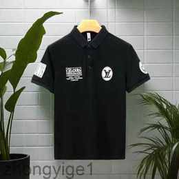 Haikyuu Summer Paris Mens T-shirt Designer T-shirt Luxury Flocked Letter T-shirt Polo Shirt Classic Fashion Green Ladies Short Sleeve Casual Cotton T-shirt