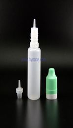 100 Pieces 18 ML High Quality LDPE Plastic Dropper Bottles With Double Proof AntiThief and Child Safe Caps Nipples3286906