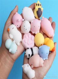 Squishy Slow Rising Jumbo Toy Bun Toys Animals Cute Kawaii Squeeze Cartoon Toys Mini Squishies Cat rabbit seal panda Fashion kids 7402210